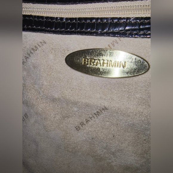 Brahmin Cocoa Tasseled Asher Tote - Picture 11 of 13